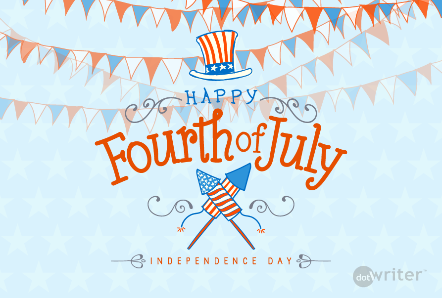 Happy Fourth of July from dotWriter